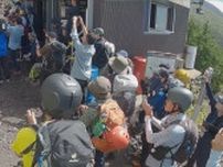 富士山　静岡県側も山開き　山梨・静岡両県で登山規制スタート　軽装登山者への対策も強化