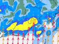 【大雨情報】関東甲信　警報発表地域が拡大の可能性も　17日にかけて大雨のおそれ　【発雷確率・雨と風のシミュレーション】