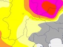 【関東甲信】17日夕方にかけ　雷を伴った激しい雨の所が　少ない雨量でも土砂災害の危険度が高まるおそれ　【発雷確率・雨と風のシミュレーション】