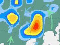 【大雨情報】きょうとあす　大気の状態が非常に不安定　低い土地の浸水や河川の増水に注意・警戒　山梨