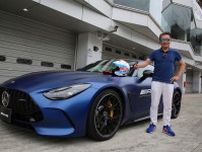 【試乗】「これスリックか？」AMG GTは血の気が引くほどの強烈な速さと曲がり！　富士スピードウェイで全開走行を試した!!