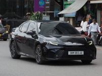 日本で乗れないのが残念すぎる！　ハンマーヘッド採用の超イケてる新型カムリがベトナムで絶好調だった