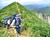絶景が力をくれる　朝日連峰を行く・縦走ルポ（第１日）