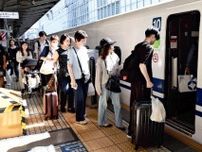お盆のＪＲ指定席予約、ピークは下りが８月９日・上りが１７日…東海道新幹線は過去最多の運行予定