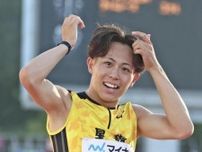 桐生祥秀の１００ｍ高校記録を塗り替えた星稜・清水空跳「１０秒０台を味わえて良かった」