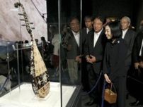 三笠宮家の彬子さま、特別展「正倉院　ＴＨＥ　ＳＨＯＷ」をご鑑賞
