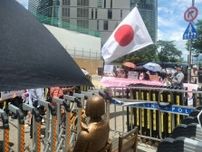 「少女像」前で慰安婦反対団体が集会　反日団体の座り込み中止で＝韓国