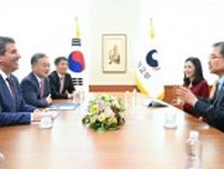 韓国外交部高官　来韓の米国務副長官と会談
