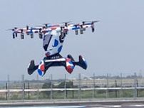 【速報】“浮いた！”万博「空飛ぶクルマ」テスト飛行実施　約3か月ぶりに空へ　近くデモ飛行再開へ